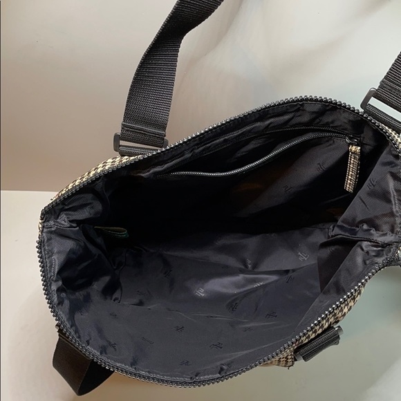 Lauren Ralph Lauren houndstooth tote - Picture 5 of 9
